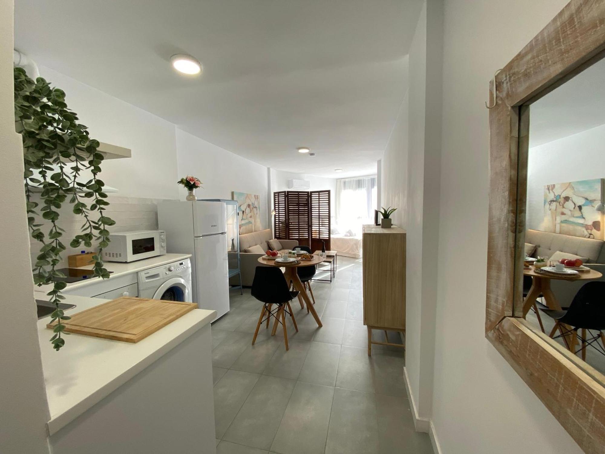 Loft primera línea playa, Cabo de Gata, Wifi Appartement Retamar  Buitenkant foto