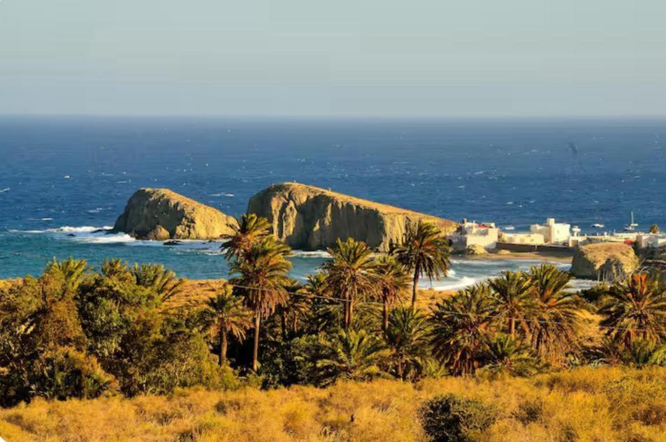 Loft primera línea playa, Cabo de Gata, Wifi Appartement Retamar  Buitenkant foto