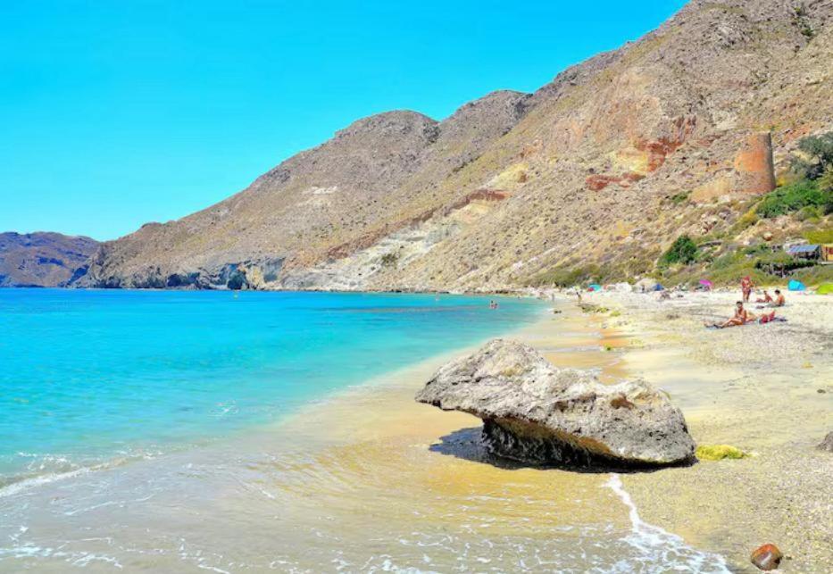Loft primera línea playa, Cabo de Gata, Wifi Appartement Retamar  Buitenkant foto