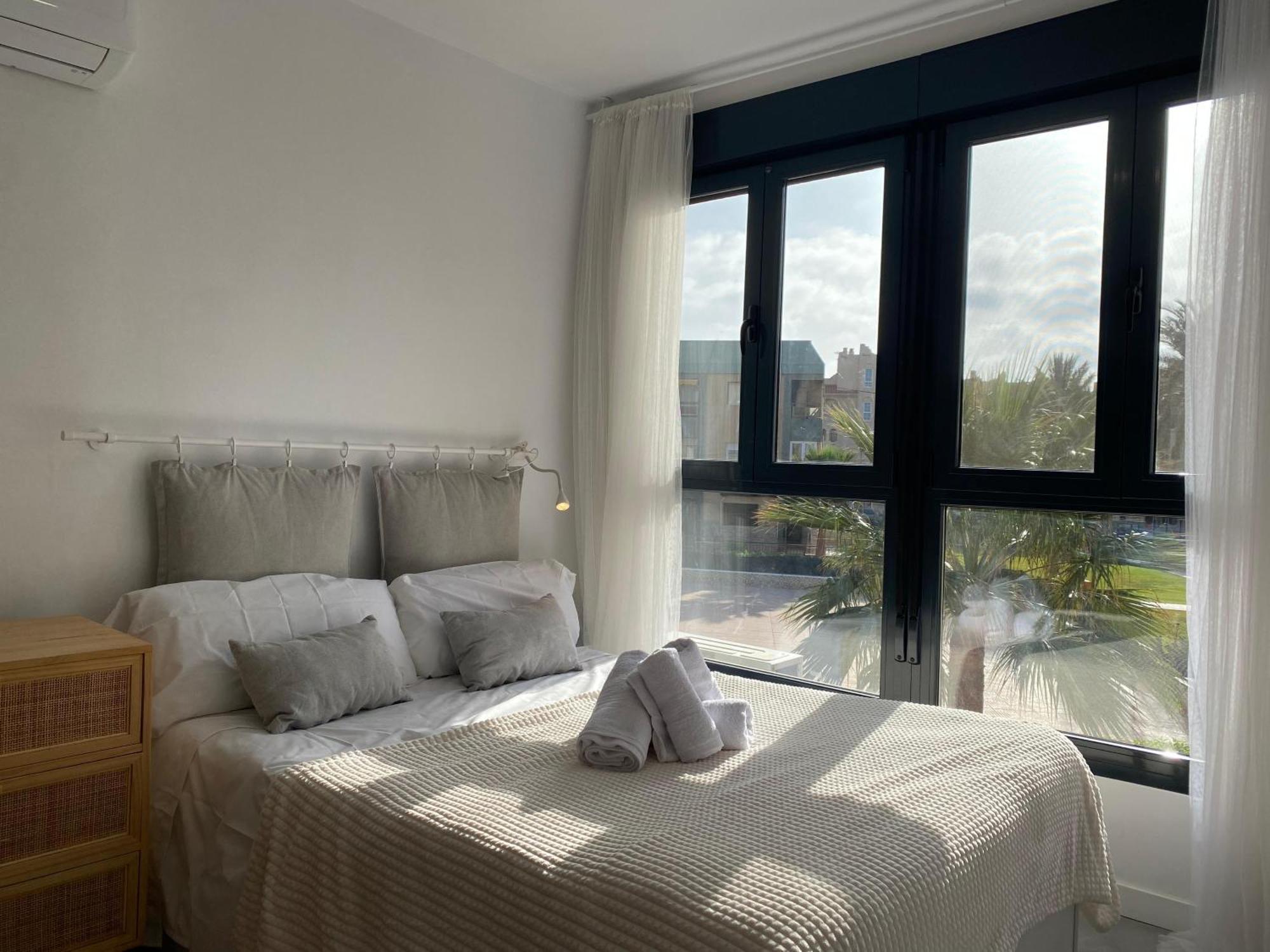 Loft primera línea playa, Cabo de Gata, Wifi Appartement Retamar  Buitenkant foto