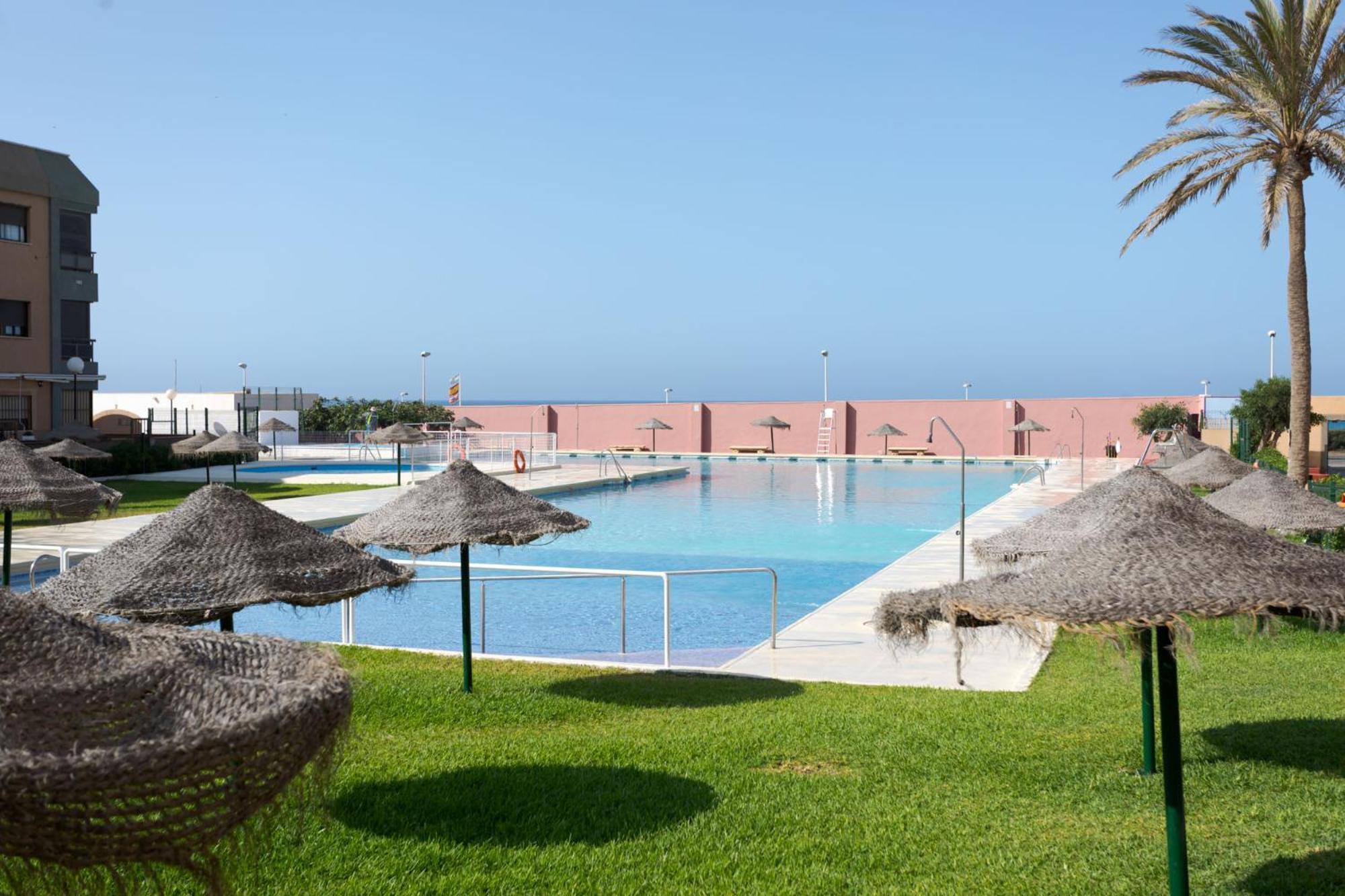 Loft primera línea playa, Cabo de Gata, Wifi Appartement Retamar  Buitenkant foto