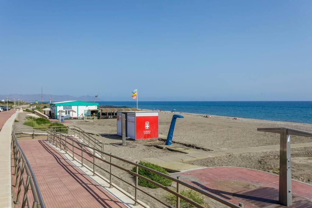 Loft primera línea playa, Cabo de Gata, Wifi Appartement Retamar  Buitenkant foto